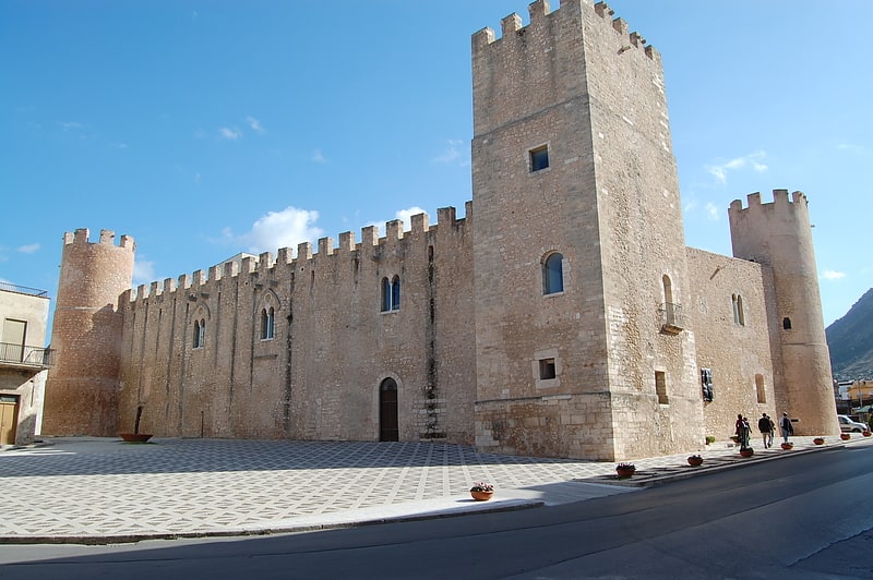 Castle in Alcamo, Italy