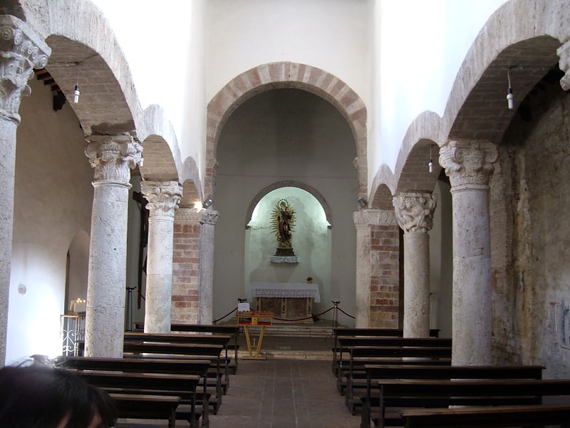 Catholic church in Narni, Italy