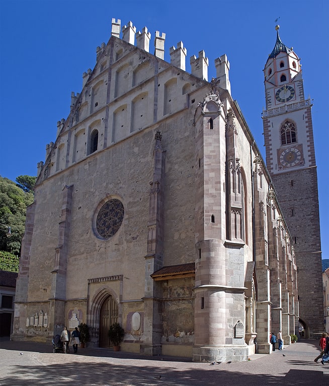 Pfarrkirche in Meran, Italien