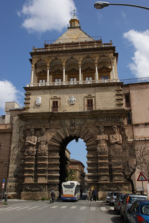 Historical landmark in Palermo, Italy
