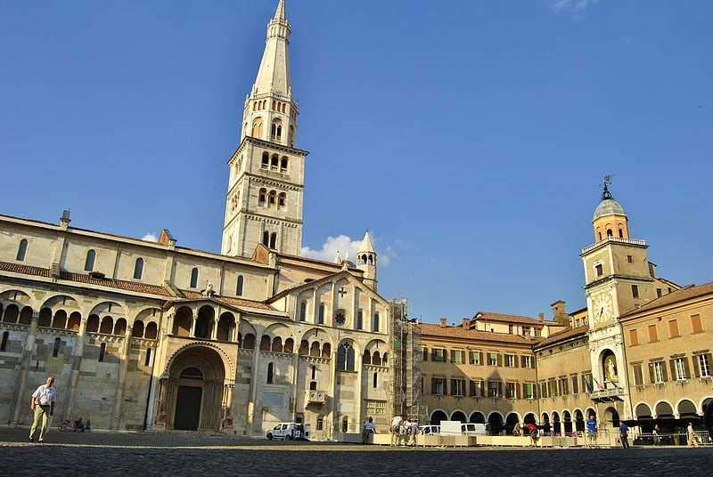 Cathedral in Modena, Italy