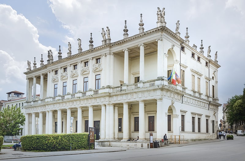 Palast in Vicenza, Italien