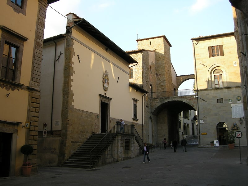 Art gallery in Sansepolcro, Italy