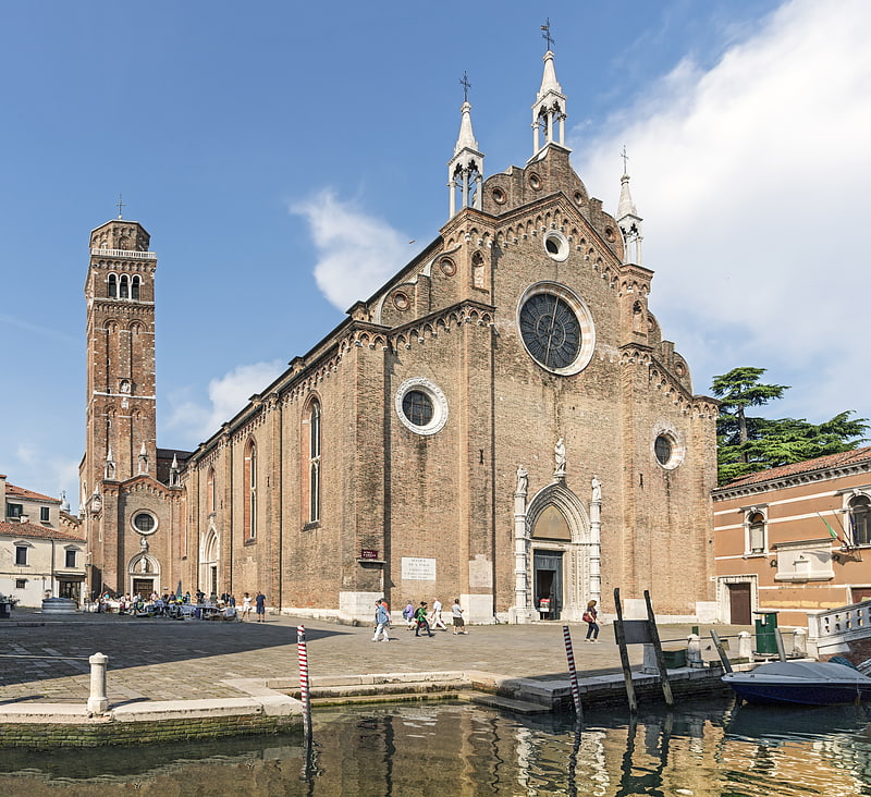 Iglesia católica en Venecia, Italia