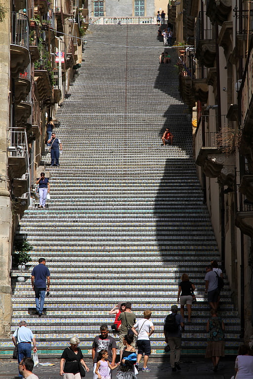 Escalier de Santa Maria del Monte