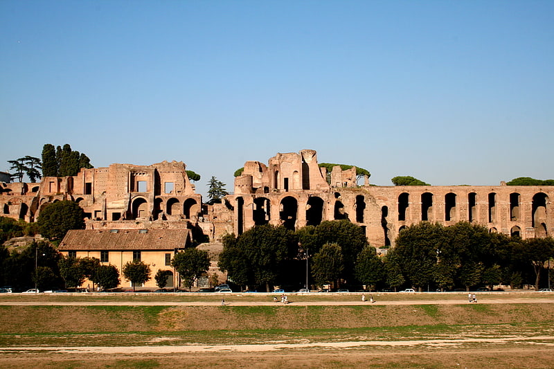 Punto de referencia histórico en Roma, Italia