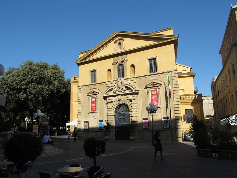 Opera house in Pesaro, Italy
