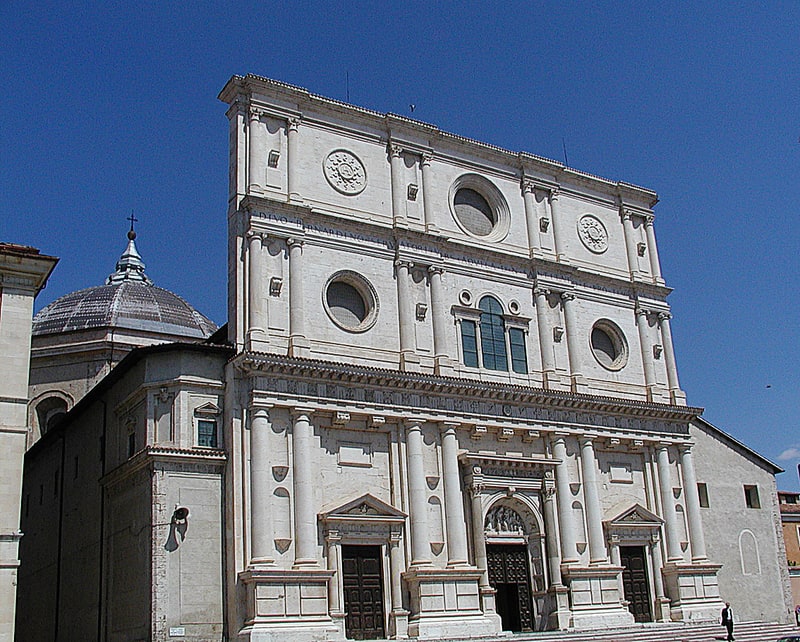 Catholic church in L'Aquila, Italy