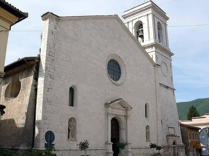 Église catholique à Norcia, Italie