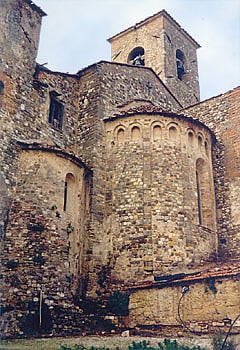 Catholic church in San Pancrazio, Italy
