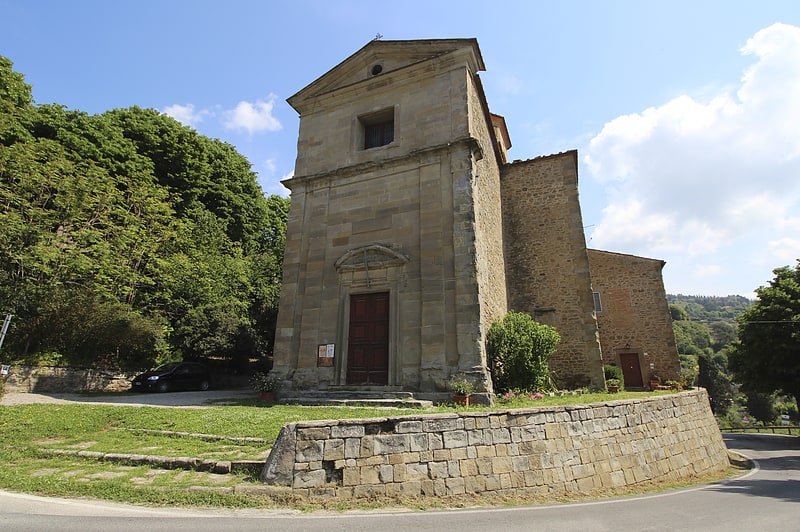 Catholic church in Cortona, Italy
