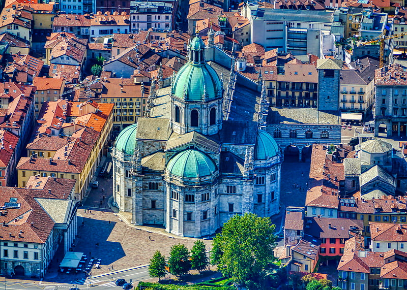 Kathedrale in Como, Italien