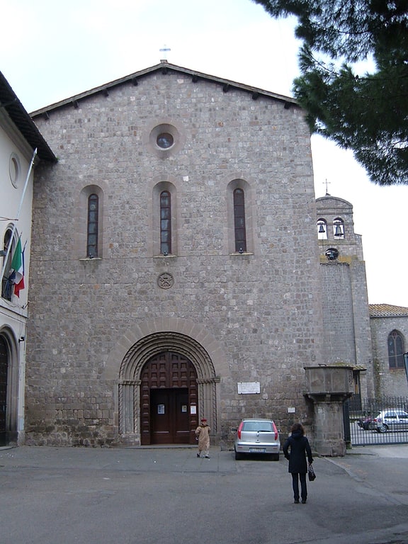 Basilica minor in Viterbo, Italien
