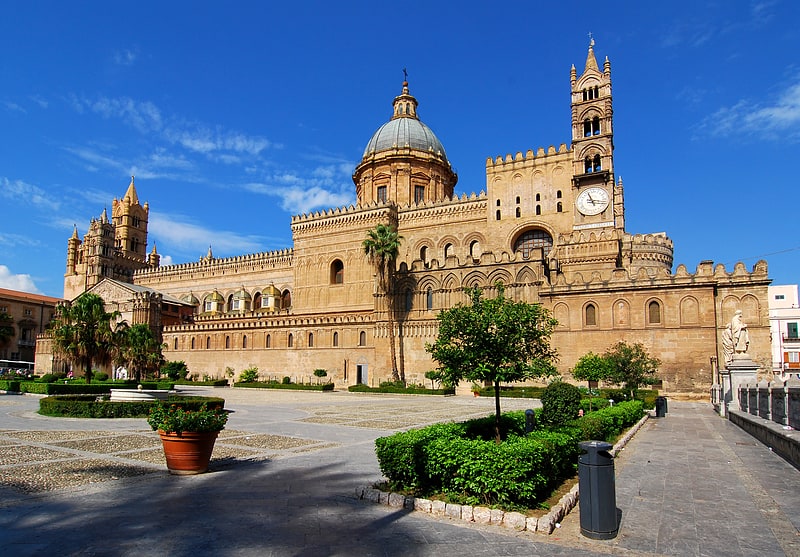 Catedral en Palermo, Italia