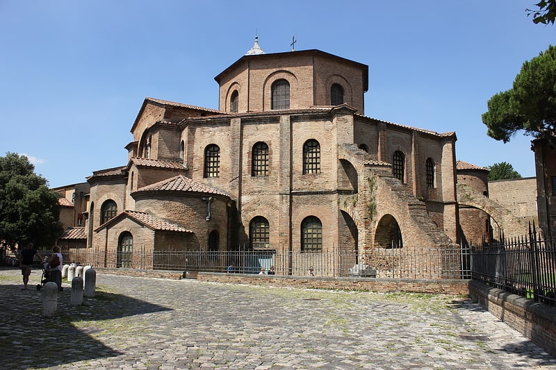 Kirche in Ravenna, Italien