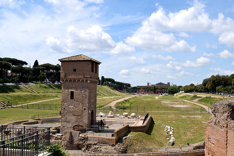 Lugar histórico en Roma, Italia