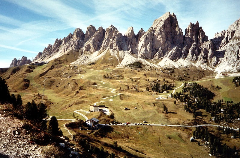 Bergkette in Italien