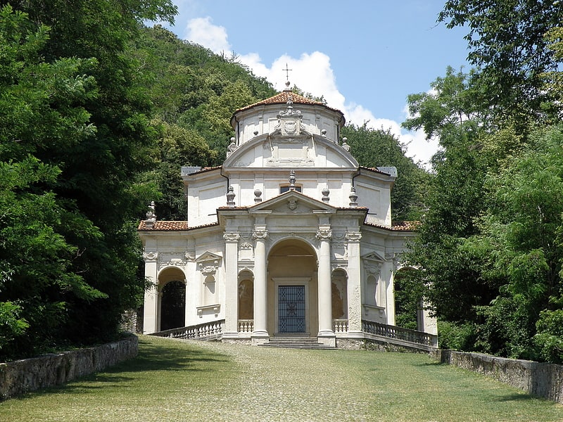 Pilgrimage place in Varese, Italy