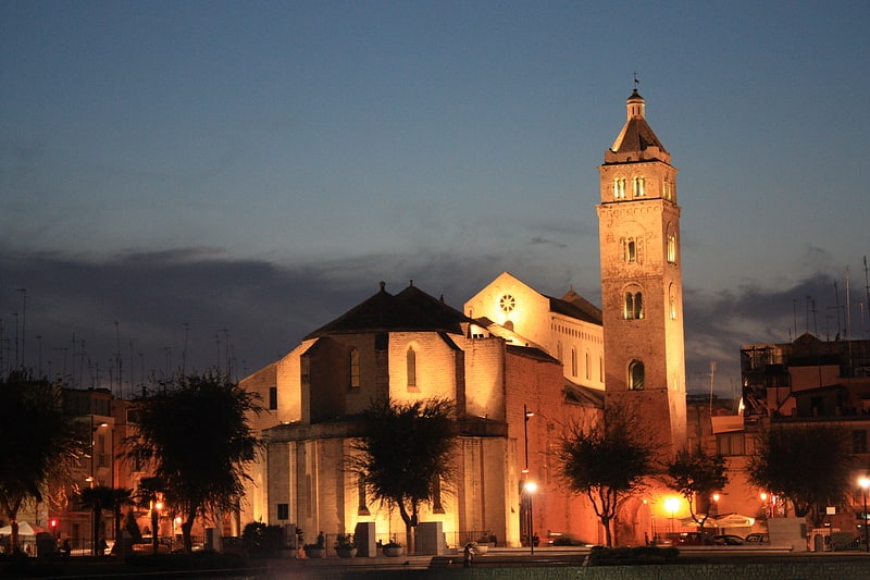 Catedral en Barletta, Italia