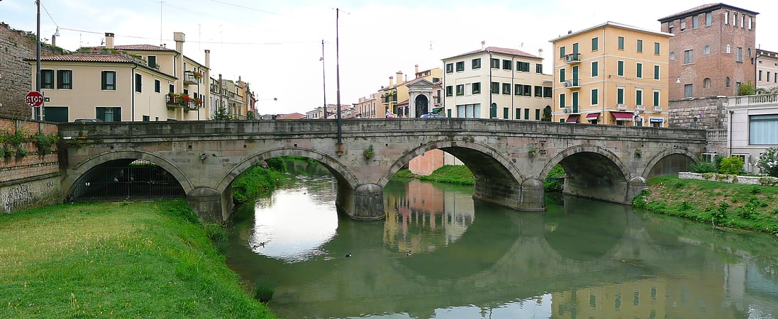 Brücke in Padua, Italien