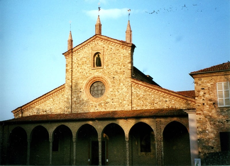 Kloster in Bobbio, Italien