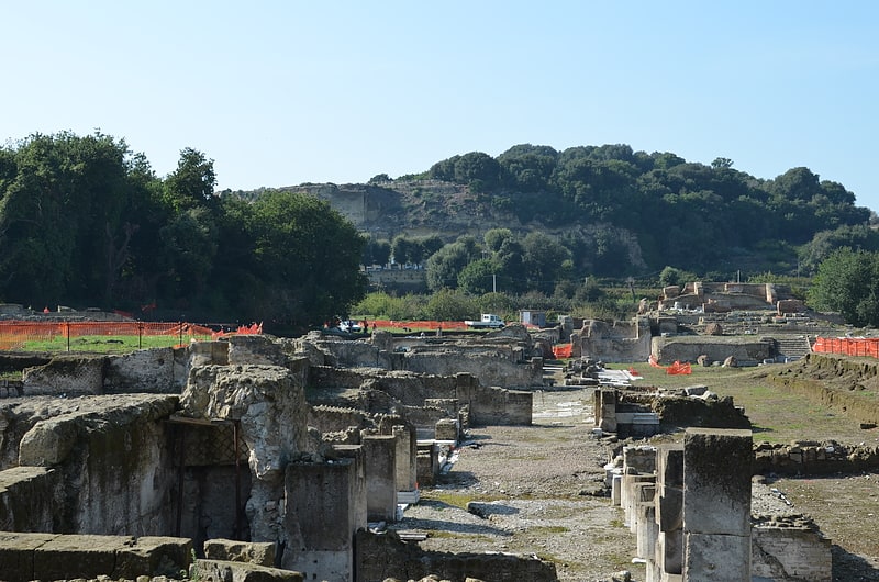 Sitio arqueológico en Italia