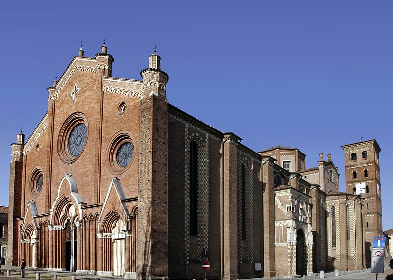 Cathedral in Asti, Italy