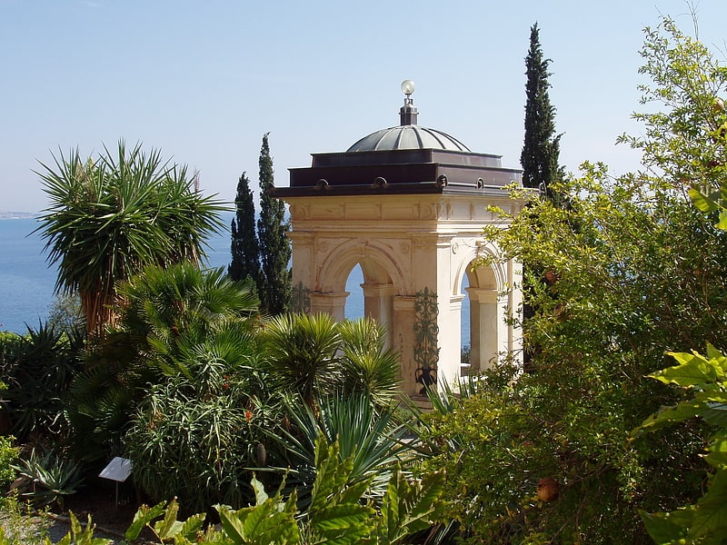 Botanical garden in Latte, Italy