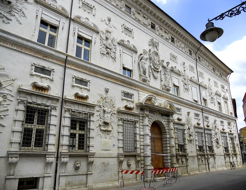 Palace in Ferrara, Italy
