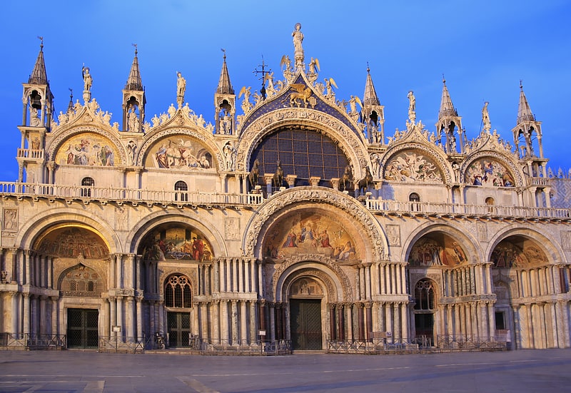 Catedral en Venecia, Italia