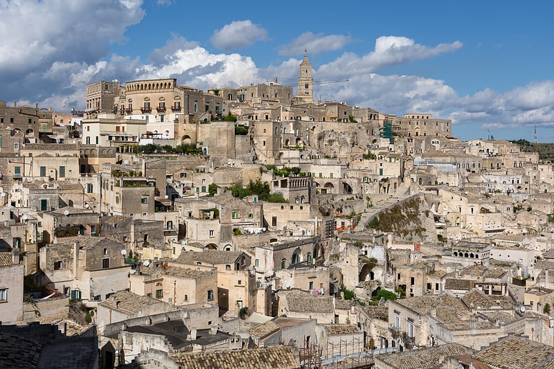 Historical place in Matera, Italy