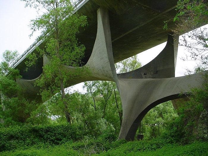 Bridge in Potenza, Italy