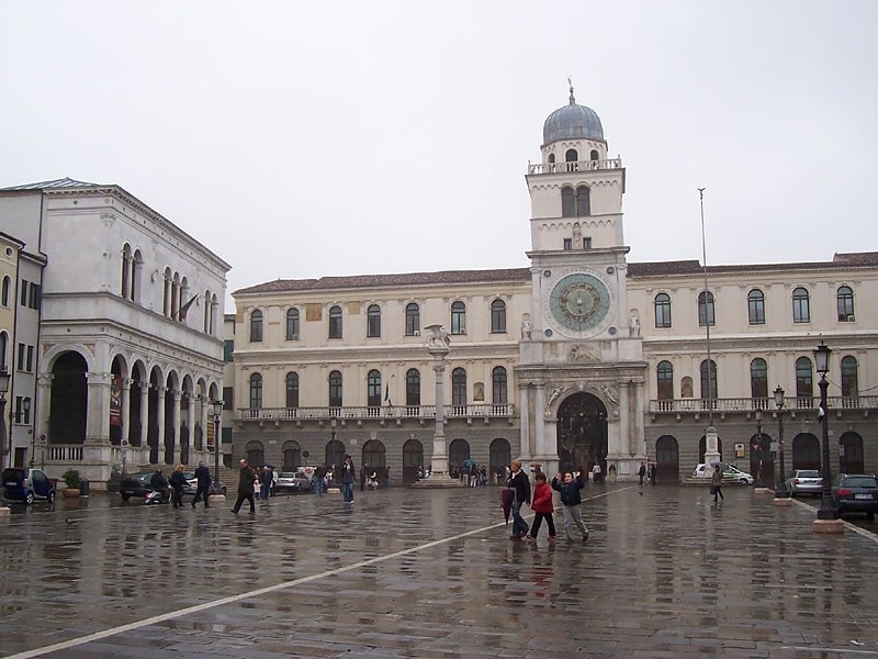 Historical landmark in Padua, Italy