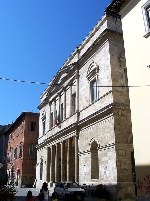 Theater in Ascoli Piceno, Italy