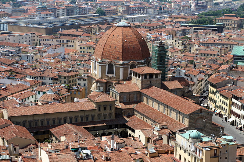 Bau in Florenz, Italien
