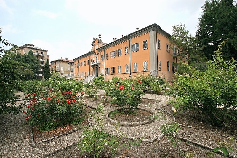 Botanical garden in Pavia, Italy