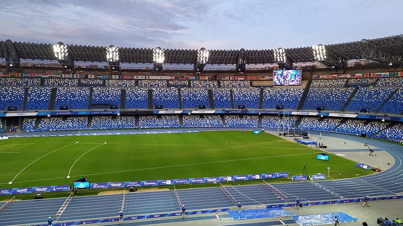Stadium in Naples, Italy