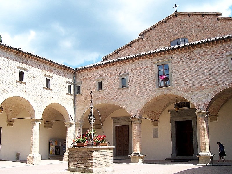 Basilica in Sant'Ubaldo, Italy