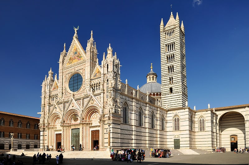 Catedral en Siena, Italia