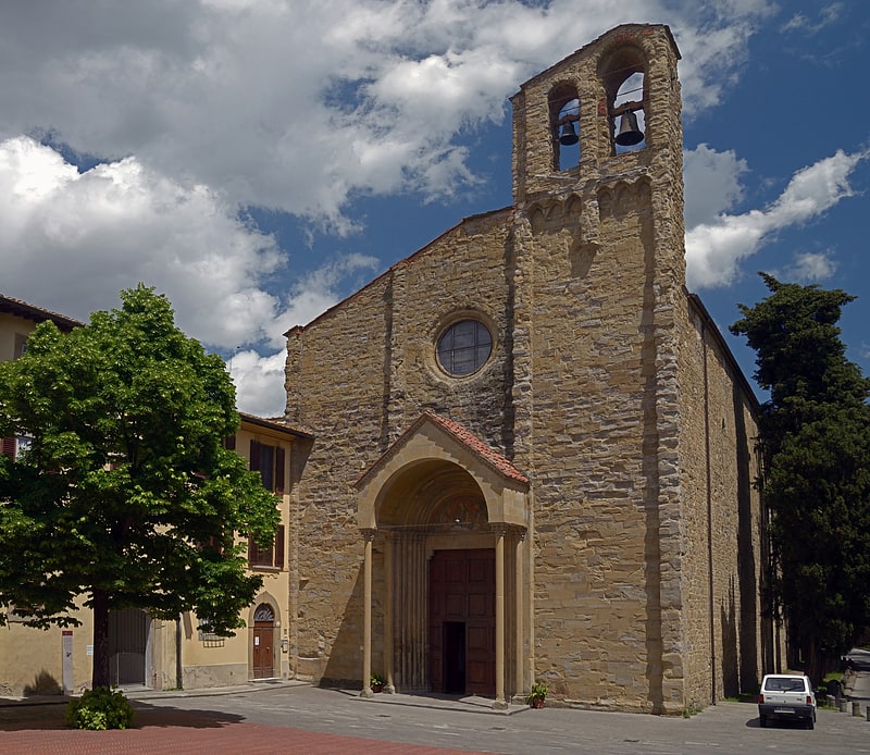 Basilique à Arezzo, Italie
