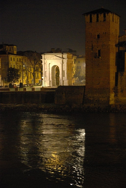 Historische Sehenswürdigkeit in Verona, Italien