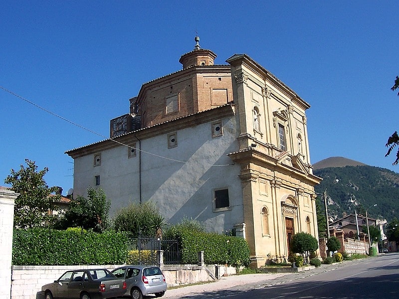 Catholic church in Gubbio, Italy