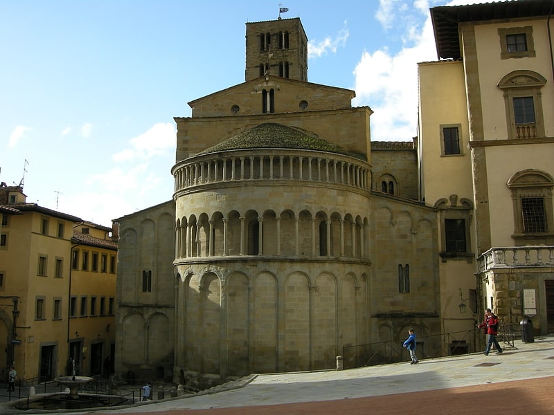 Katholische Kirche in Arezzo, Italien