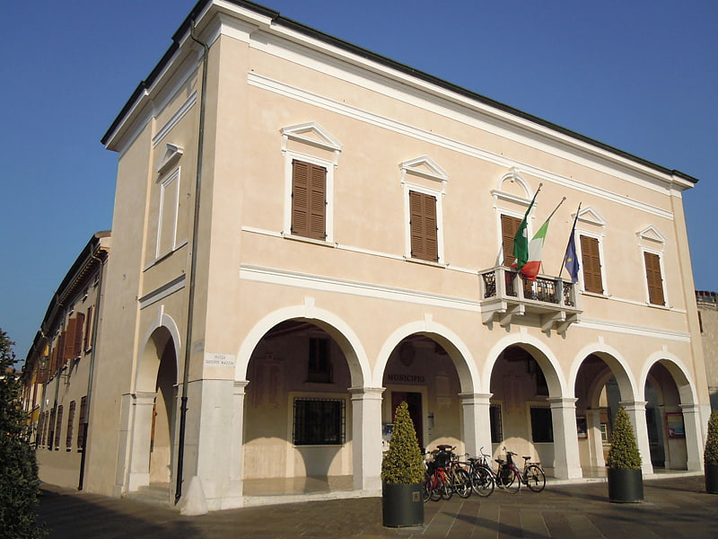 Hôtel de ville à Castel Goffredo, Italie