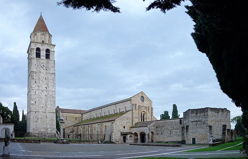 Basilika in Aquileia, Italien