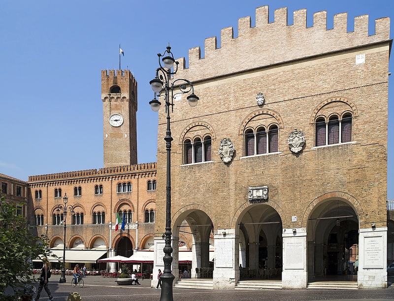 Historical landmark in Treviso, Italy