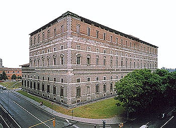 Palace in Piacenza, Italy