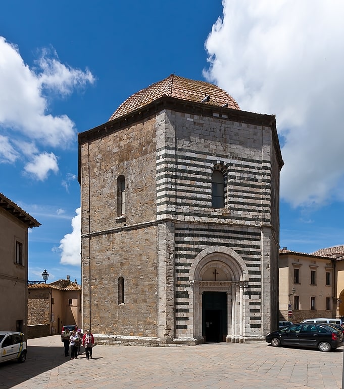 Building in Volterra, Italy