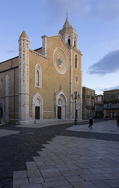 Cathedral in Lucera, Italy