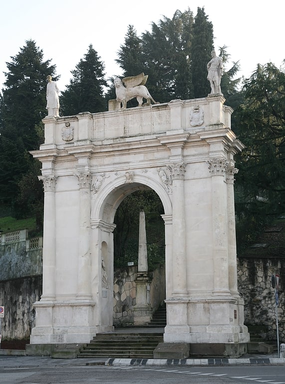 Tourist attraction in Vicenza, Italy